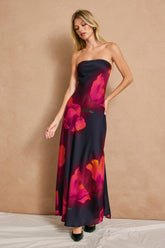 Bloom Strapless Maxi Dress
