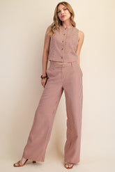 Round Neck Waistcoat