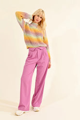 Wide Leg Woven Pant