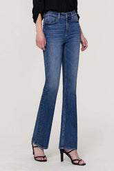 High Rise Stretch Slim Bootcut Plus