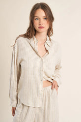 Button Down Striped Shirt