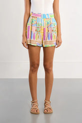 Elastic Waist Surf Shorts