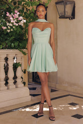 Sweetheart Chiffon Dress