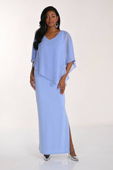 Overlay Knit Dress