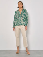 Floral V-Neck Blouse