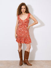 Tier Ruffle Mini Dress