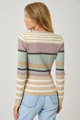 Color block Sweater Top