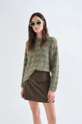 Long Sleeve Embroidered Sweater