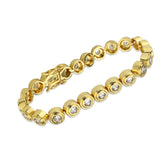 Ripple Effect Tennis Bracelet