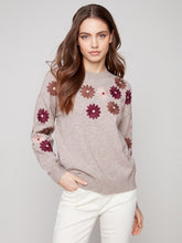 Floral Embroidered Sweater