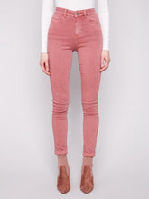 Cuffed Hem Twill Pant