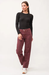 Holly High Rise Straight Jean