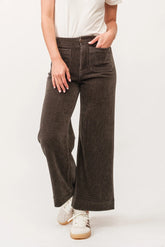 Audrey High Rise Chenille Pant