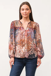 Alessia V-Neck Blouse