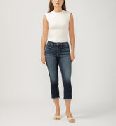Avery High Rise Capri Jean
