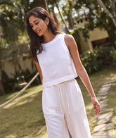 Quinn Linen Tank