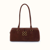 Sadie Satchel In Suede Leather
