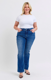 Thermal Bootcut Mid Rise Jeans