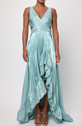 Rylee Satin Maxi Dress