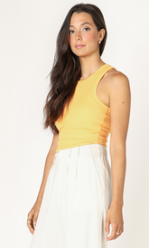 Sleeveless Ribbed Tank