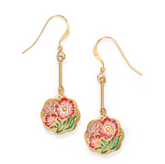 Sydney Poppy French Wire Earrings
