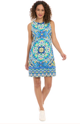 Kellyanne Mosaic Shift Dress
