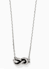Interlok Single Knot Petite Necklace