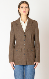 Tweed Utility Blazer