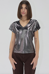 Vneck Relaxed Fit Top