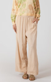 Wide Leg Linen Pant