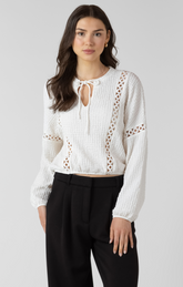 Lace Textured Blouse