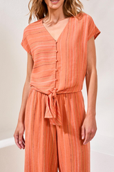 Tie Front Button Down