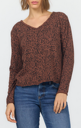 Vanya L/S Vneck Tee