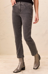 Audrey Stretch Straight Crop