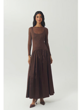 Susanne Gathered Dress