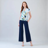 Surplice Crossover Top