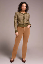 Straight Leg Stretch Cordoroy Pant