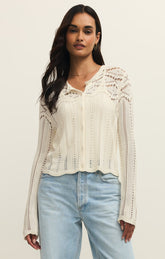 Alycia Crochet Sweater