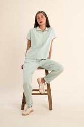 Gala Short Sleeve Half Zip