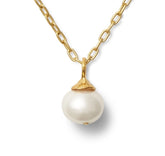Baby Pebble Pearl Pendant