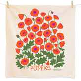 Poppy Tea Towel/Sponge Set