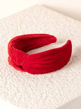 Knotted Velvet Headband