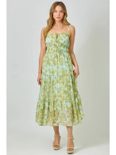 Tiered Tie Front Dress