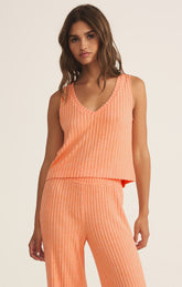 Sloane V-Neck Rib Tank