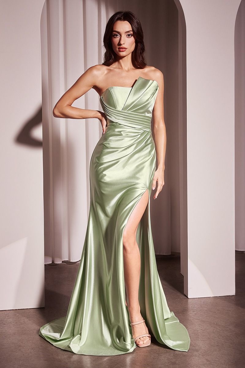 KV1118 Fit & Flare Pleated Strapless Gown Lola's on 3rd KV1118 Fit & Flare Pleated Strapless Gown Lola's on 3rd