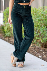 Corduroy Trouser Wig Leg