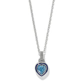 Halo Gemma Petite Heart Necklace
