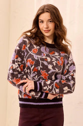 Eyelash Crew Neck Sweater