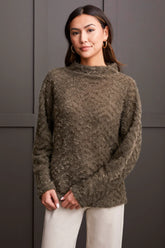 Funnel Neck Dolman Top