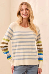 Long Sleeve Stripe Sweater